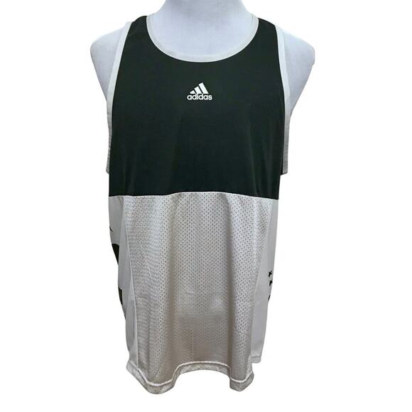 Adidas NWT Green and Cream Jersey Men L - Picture 1 of 11